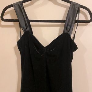 Vintage formal black dress